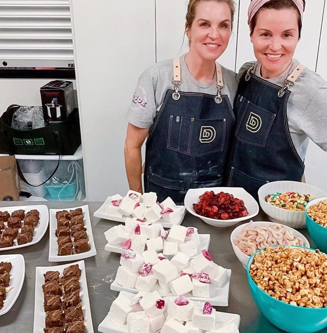 Custom Branded Aprons at Work