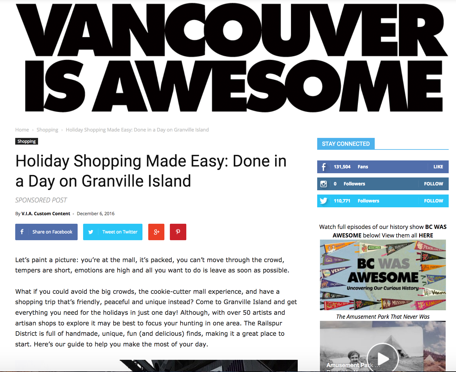 S&R Denim Co on VANCOUVER IS AWESOME