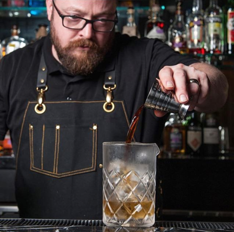 Bob Peters of the Punch Room in Charlotte, NC