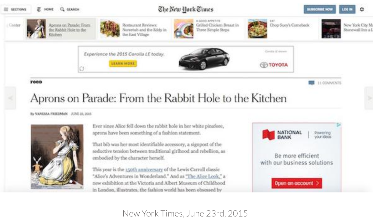 S&R Mentioned in the NY Times!