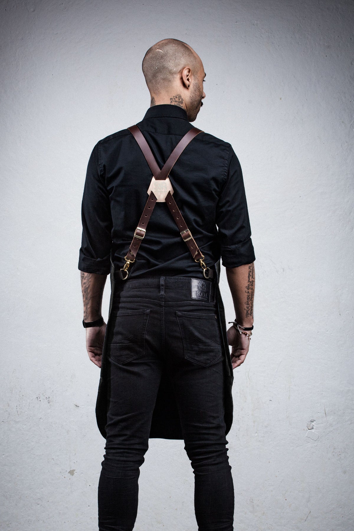 Tablier de barman en jean 