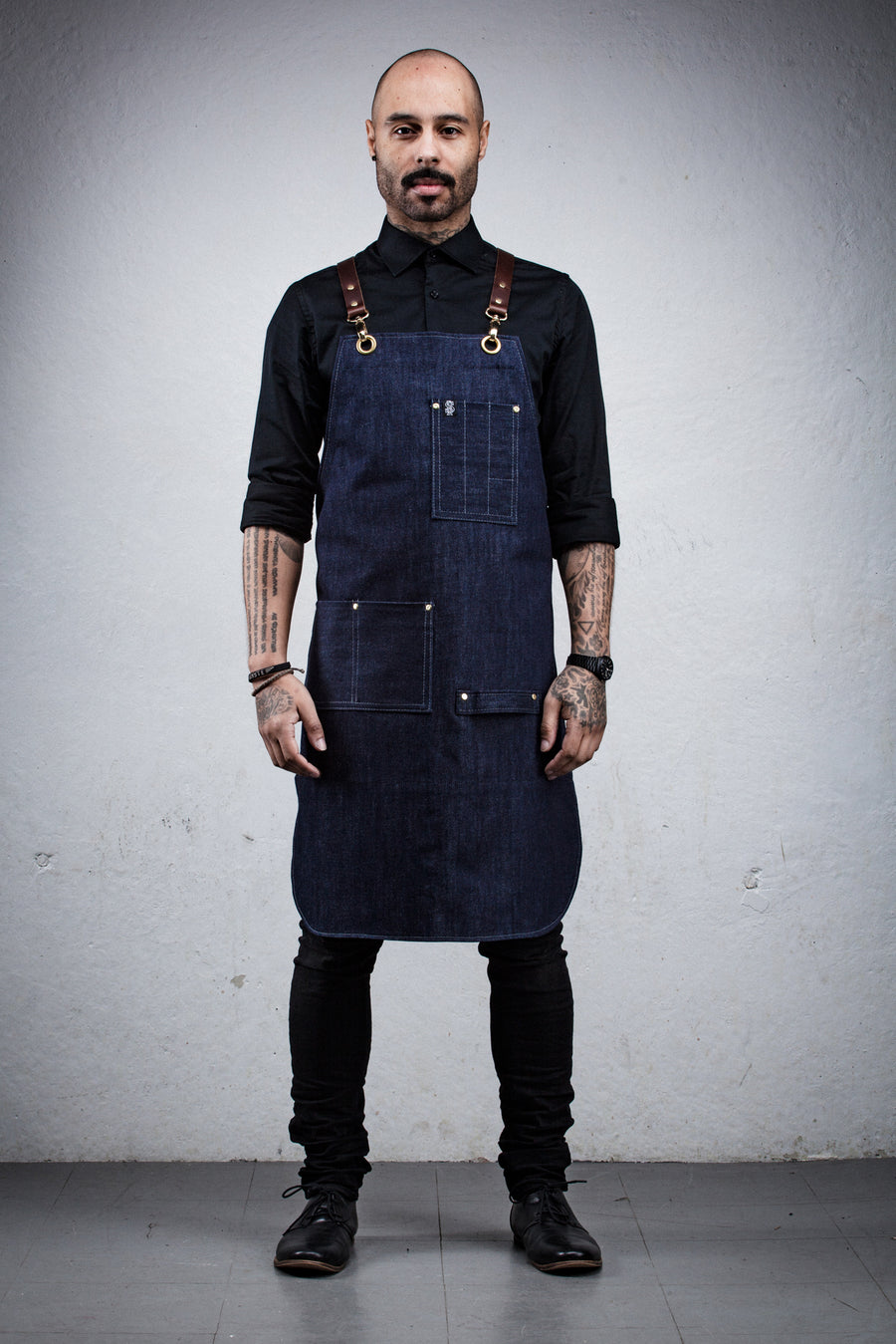 Blue Denim Bartender Apron