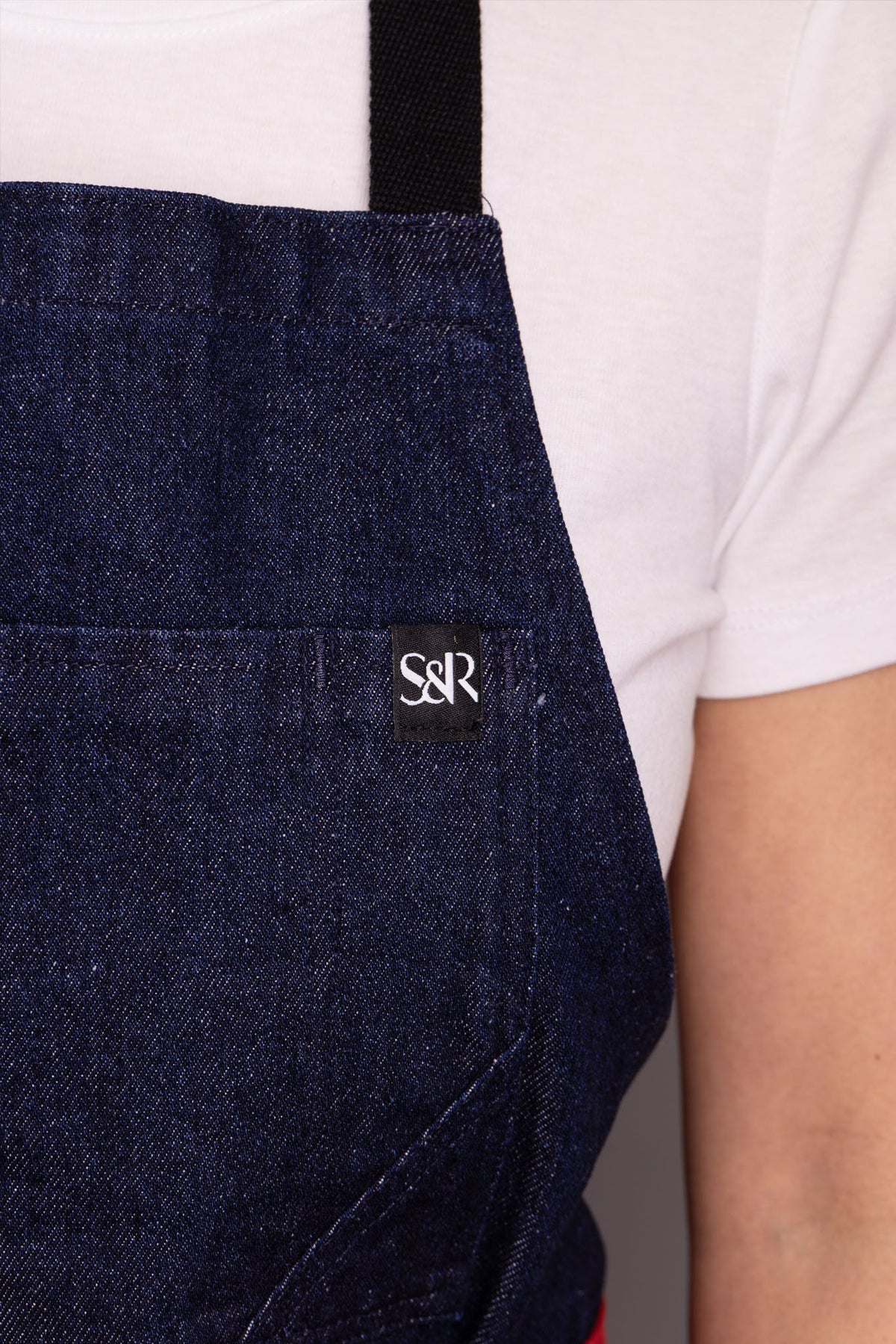 S&amp;R x Hot Thai Kitchen Apron - Blue Denim