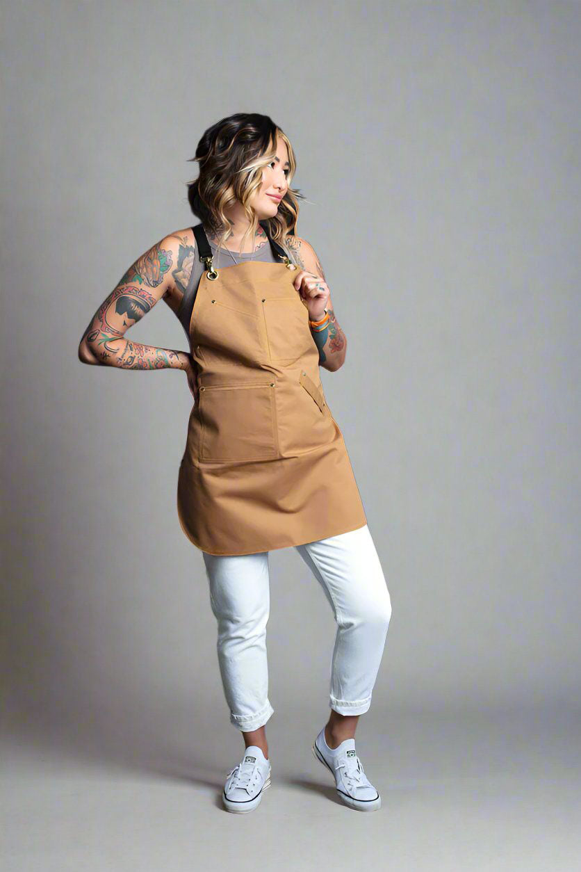 CHARRED ELEMENTS CHEF APRON 2.0 - Brown