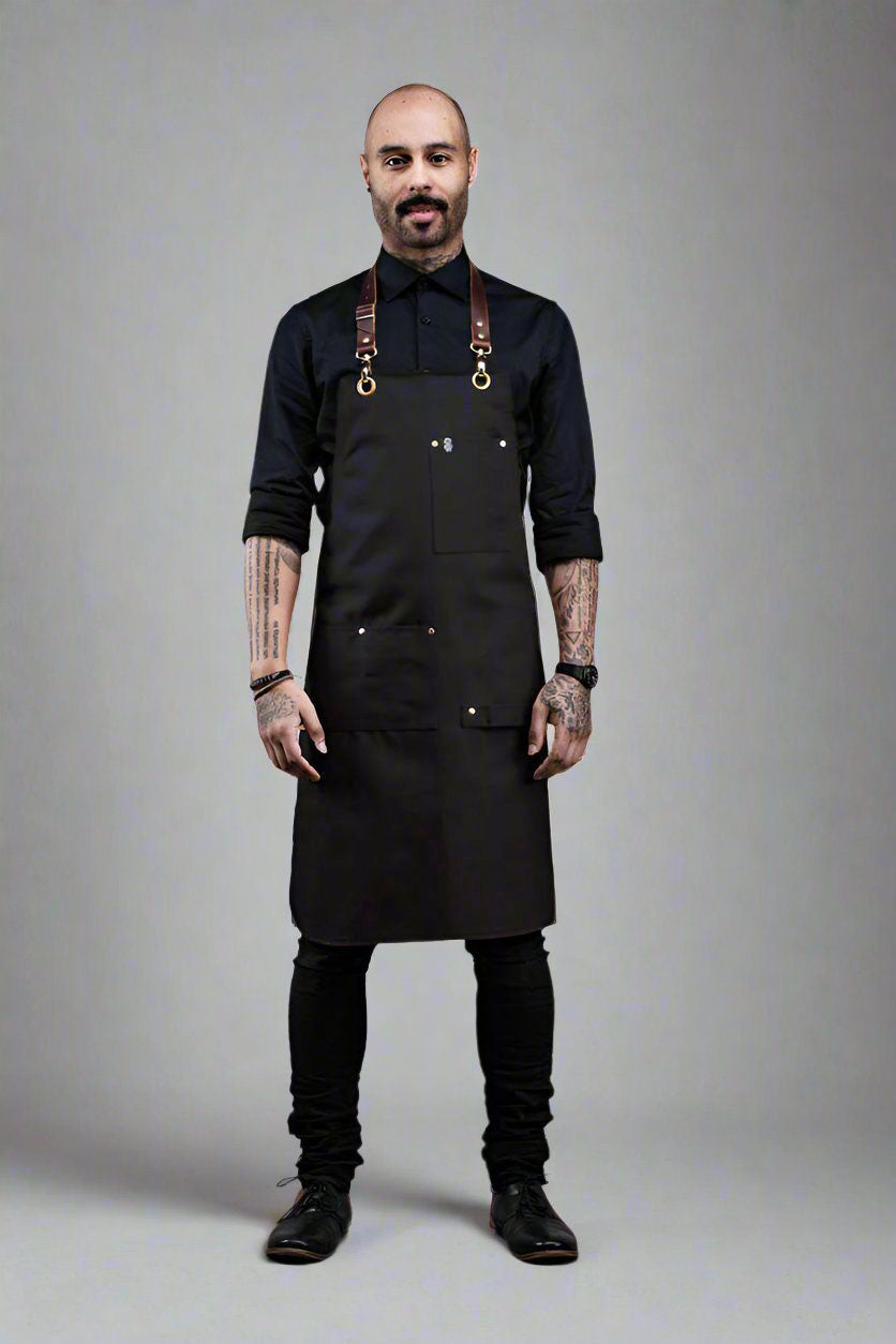 Black Canvas Bartender Apron