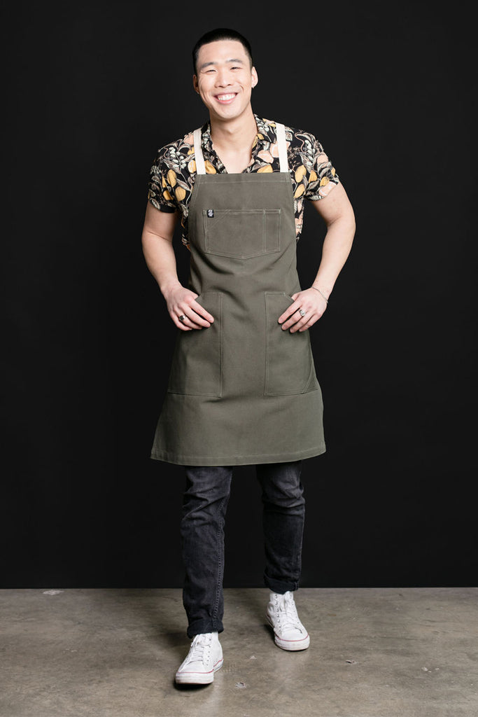 Holographic Vinyl Stylist Apron - Search and Rescue Denim Co.