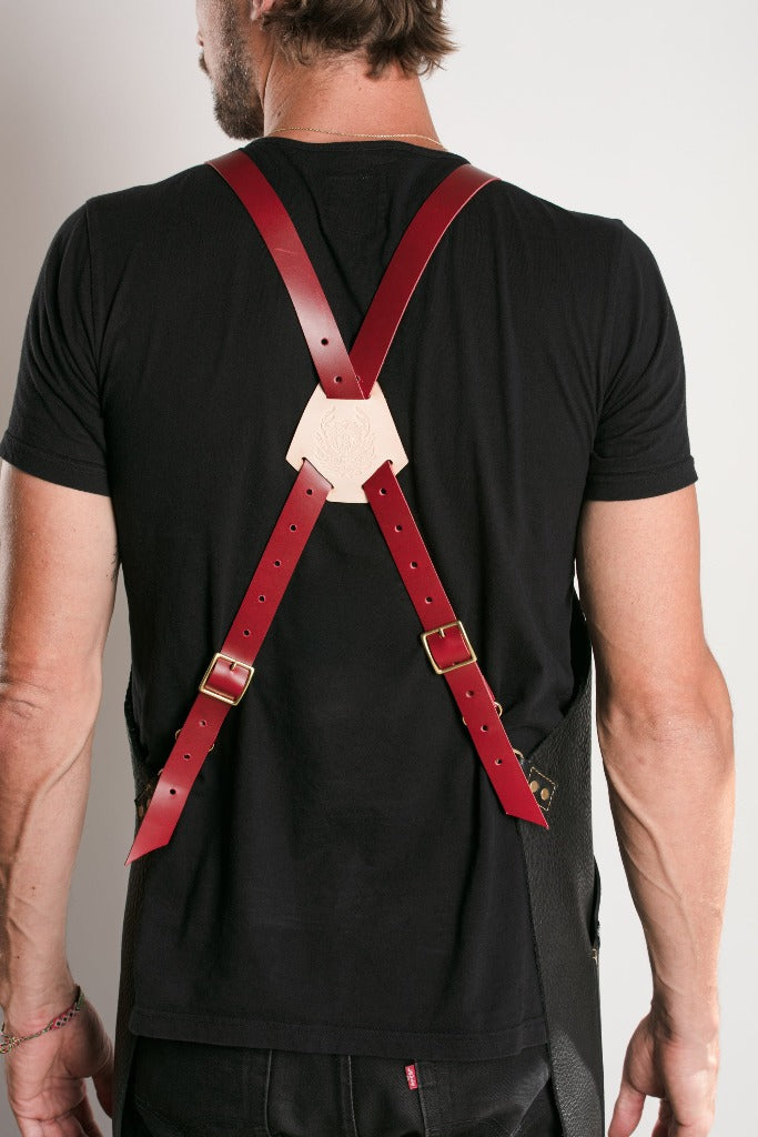 Bull Leather Industrial Arts Apron